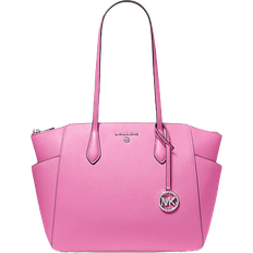 Michael Kors Marilyn Medium Saffiano Leather Tote Bag - Cerise