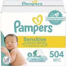 Pampers Baby Skin Pampers Sensitive Wipe 504pcs