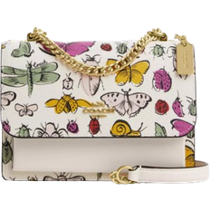 Coach Mini Klare Crossbody with Creature Print - Gold/Chalk Multi