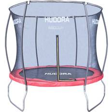 Rot Trampoline Hudora Trampoline Fantastic 250cm + Safety Net