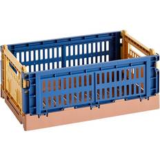 Avec Poignée Boîtes et Paniers Hay Colour Crate Mix Dark Blue Boîte de rangement