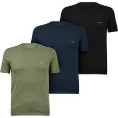 HUGO BOSS Classic T-shirt 3 pack - Navy/Green/Black