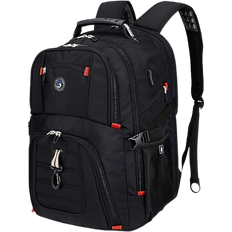 Shrradoo Extra Large 52L Travel Laptop Backpack - Black