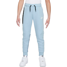 Nike tech fleece blå NIKE Junior Tech Fleece Pants - Light Armory Blue/Ashen Slate/Black/Black (FD3287-440)