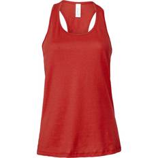 Yoga Tank Tops Bella+Canvas Women's Racerback Tank Top - Red