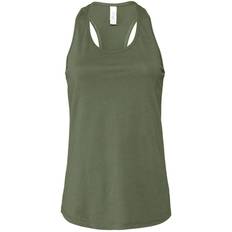 Bella+Canvas Women's Racerback Tank Top - Military Green