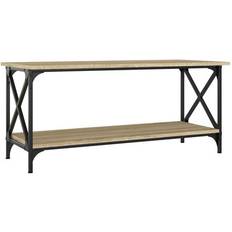 vidaXL CoffeeTable Sonoma Oak Coffee Table 45x100cm