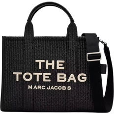 Marc jacobs the medium tote bag black Marc Jacobs The Woven Medium Tote Bag - Black