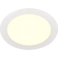 SLV Recessed White Ceiling Flush Light ∅ 16.5cm