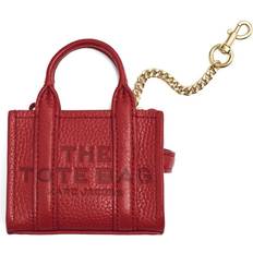 Red Totes & Shopping Bags Marc Jacobs The Nano Tote Bag Charm - True Red