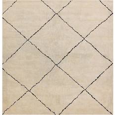 Beliani Mutki Schwarz, Beige 200x200cm