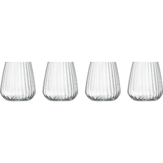 Drinking Glasses Luigi Bormioli Optica Drinking Glass 45cl 4pcs