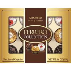 Vanilla Chocolates Ferrero Rocher Fine Assorted Confections 4.6oz 12