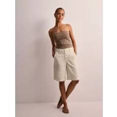 Beige - Jeansshorts JJXX Shorts Vanilla Ice Jxhannah Rlx Long Hw Shorts Pnt Shorts