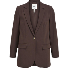 Braun - Damen Bekleidung Object Sigrid Single Breasted Blazer - Java