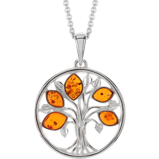 Orange Halskæder Støvring Design Necklace - SIlver/Orange