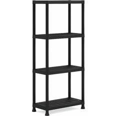 Shelving Systems Keter Plus Black Shelving System 60x135cm