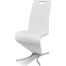 vidaXL Dining Chairs White Esszimmerstuhl 101cm 2Stk.