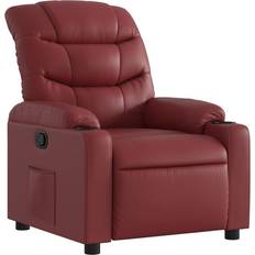 Kunstlæder - Recliner lænestole vidaXL 374137 Vinrød Lænestol 99.5cm