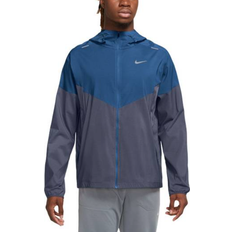 Nike windrunner jacket Nike Men's Windrunner Repel Running Jacket - Court Blue/Thunder Blue/Reflective Silver