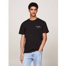 Tommy Hilfiger T-shirts Tommy Hilfiger Flag Back Logo T-Shirt BLACK