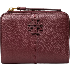 Tory Burch McGraw Bi-Fold Wallet - Muscadine