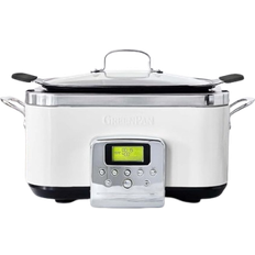 White Slow Cookers GreenLife Elite