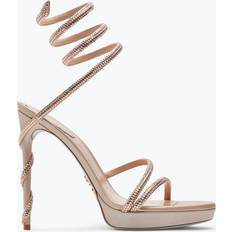 Nude Strappy Sandaler - Beige
