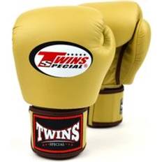 Twins BGVL3 Twins Latte Velcro Boxing Gloves Khaki