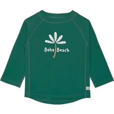 Vert T-shirts anti-UV Lässig Langarm-Badeshirt PALMS in green grün