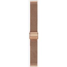 Fossil Bracelets Fossil 16Mm Rose Gold-Tone Steel Mesh Bracelet