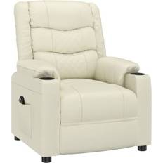 vidaXL Electric Recliner Cream Fåtölj 100cm