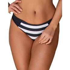 Polyamide Bikini Bottoms Pour Moi Womens 23005 High Line Bikini Brief Black Nylon