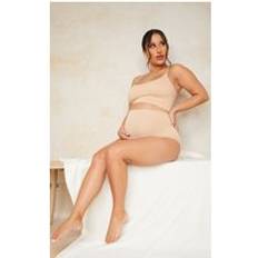 PrettyLittleThing Maternity Camel Nursing Bra, Camel