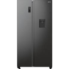 Lado a lado Frigoríficos congeladores Gorenje NRR9185EABXLWD Black