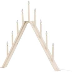 9 Lampor Adventsljusstakar Venture Home Åre Beige Adventsljusstake 9cm