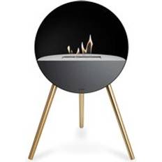 Ethanol Fireplaces Le Feu Eye Bioethanol Fireplace in Black