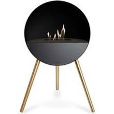 Ethanol Fireplaces Le Feu Eye Bioethanol Fireplace in Black