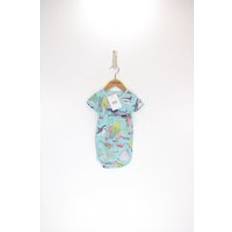 Turquoise Bodysuits Polarn O. Pyret Baby Bodysuit Turquoise 6-9m x 74