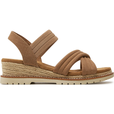 Skechers Donna Sandali Skechers Bobs Desert Chill Sweet Crossing - Tan