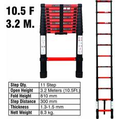 Extension Ladders Winholder 3.2M Telescopic Loft Ladder Extendable Collapsible