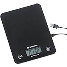 Zassenhaus Köksvåg Digital BALANCE, USB-laddningsfunktion, 5