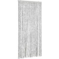 vidaXL Insektsgardin Grå 90x220 cm Chenille
