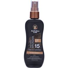 Australian Gold Instant Bronzer Spray Gel Sunscreen SPF15 3.4fl oz
