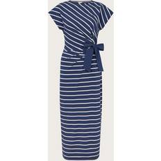 Men - Midi Dresses Monsoon Sanya Tie Stripe Midi Dress, Navy