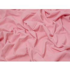 Monochrome Fabrics Minerva Pink Washed Vintage Linen Look Fabrics