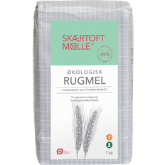 Skærtoft Mølle Organic Rye Flour Whole Grain 1000g 1pakk