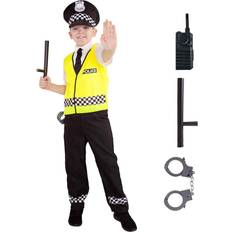 Morph Morph Police Costume Kids, Kids Police Costume, Kids Police Officer Costume, Halloween Costumes for Boys, Police Kids Costume