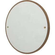 Frama Spejle Frama Circle L Oak/Brass Vægspejl 75cm