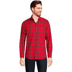 Lands' End Men Shirts Lands' End Men's Traditional-Fit Flagship Flannel Shirt